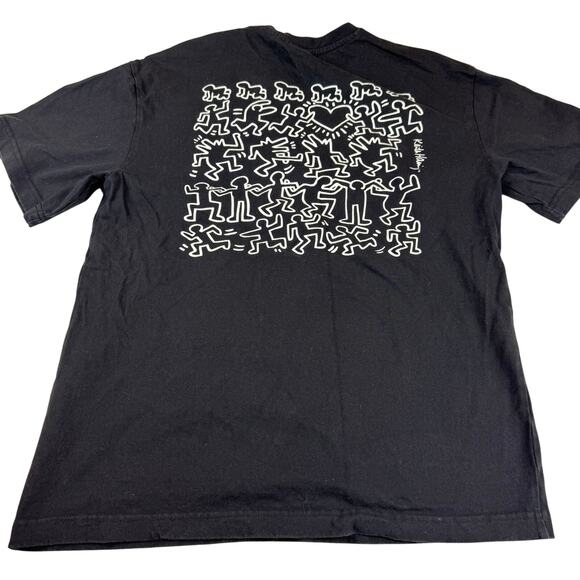 Keith Haring x H&M DJ Dog T-Shirt - Men's XS - Limited Edition - Picture 1 of 6